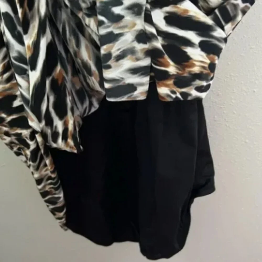 Miraclesuit Once Piece Leopard Print Swimwear Sz US16 - Picture 7 of 12